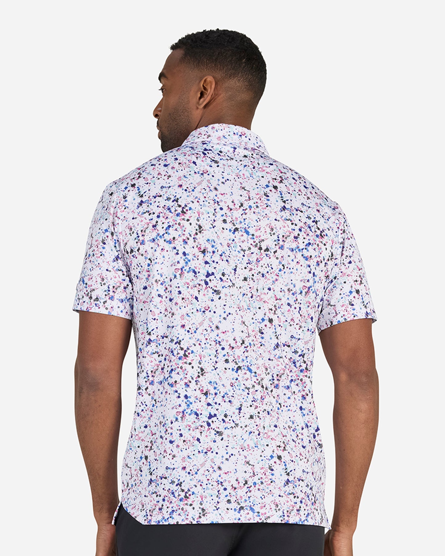 Bad Birdie Paint Splatter 3 Polo - Bad Birdie
