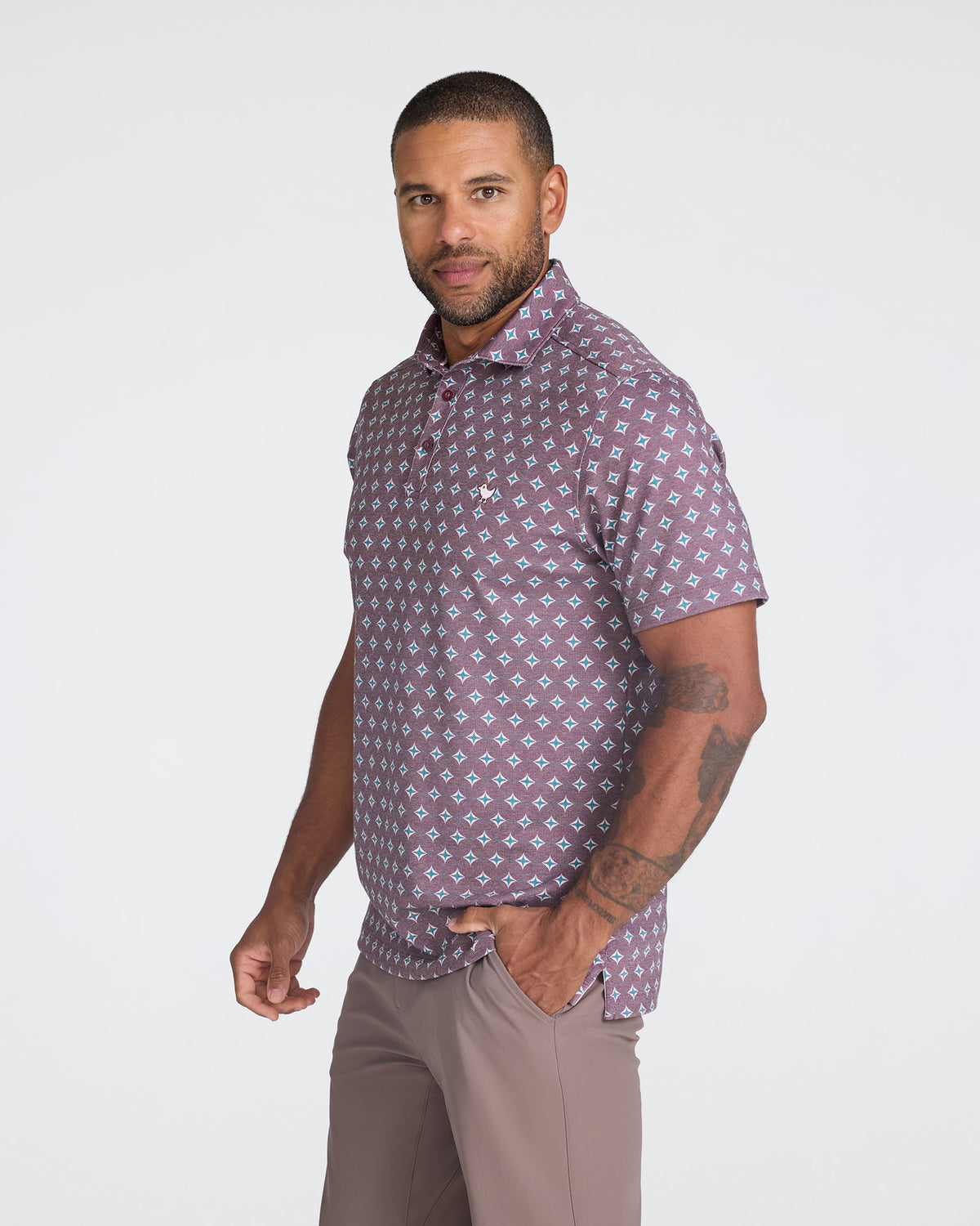 Bad Birdie Pique Performance Polo - Swing Cypher