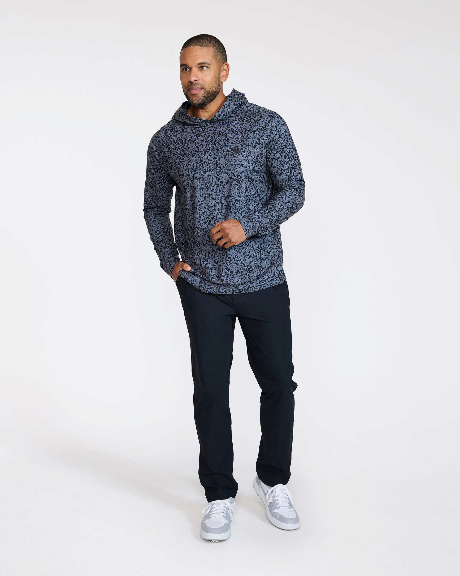 Bad Birdie Velocity Hoodie - Salt Shaker - Black