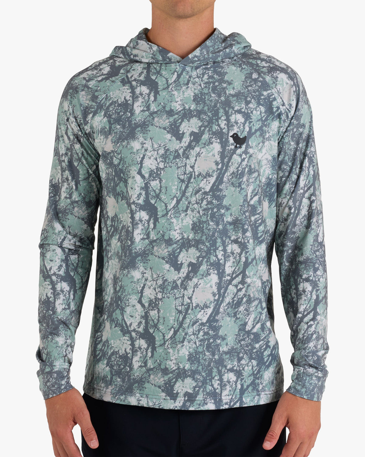 Bad Birdie Men's Velocity Hoodie - Stealth Mode Dark