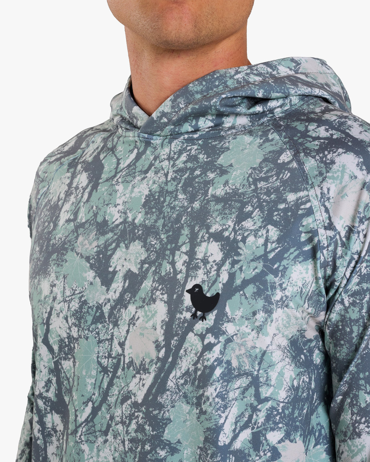 Bad Birdie Men's Velocity Hoodie - Stealth Mode Dark