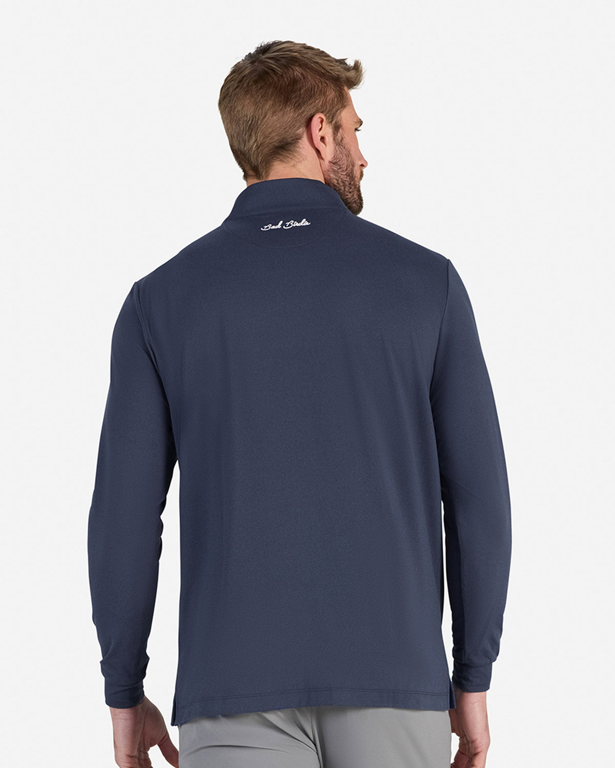 Bad Birdie Velocity Quarterzip - Dark Navy