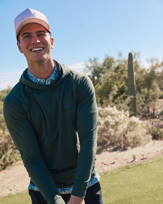 Bad Birdie Velocity Hoodie - Deep Forest