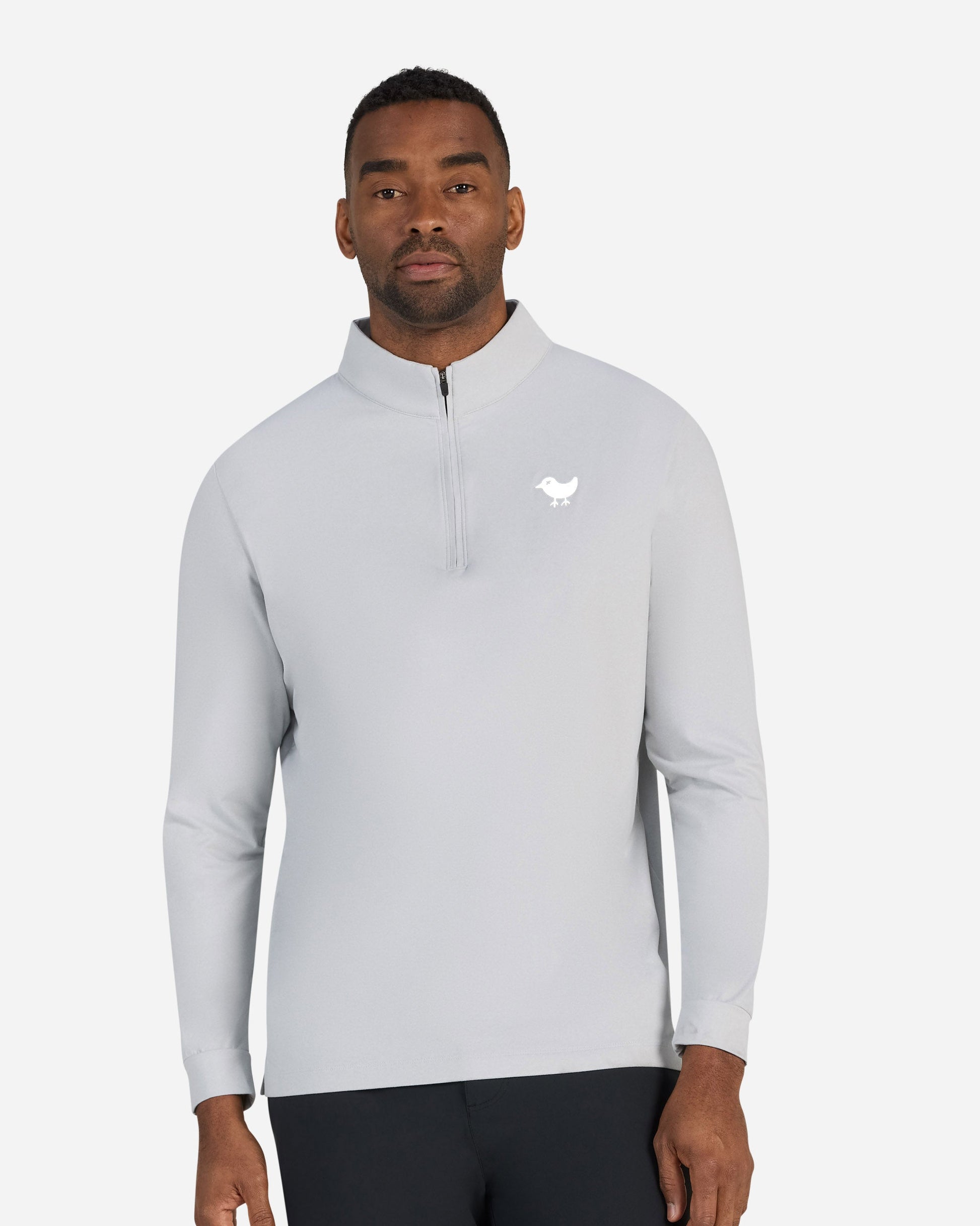 Bad Birdie Graphite Quarterzip - Bad Birdie