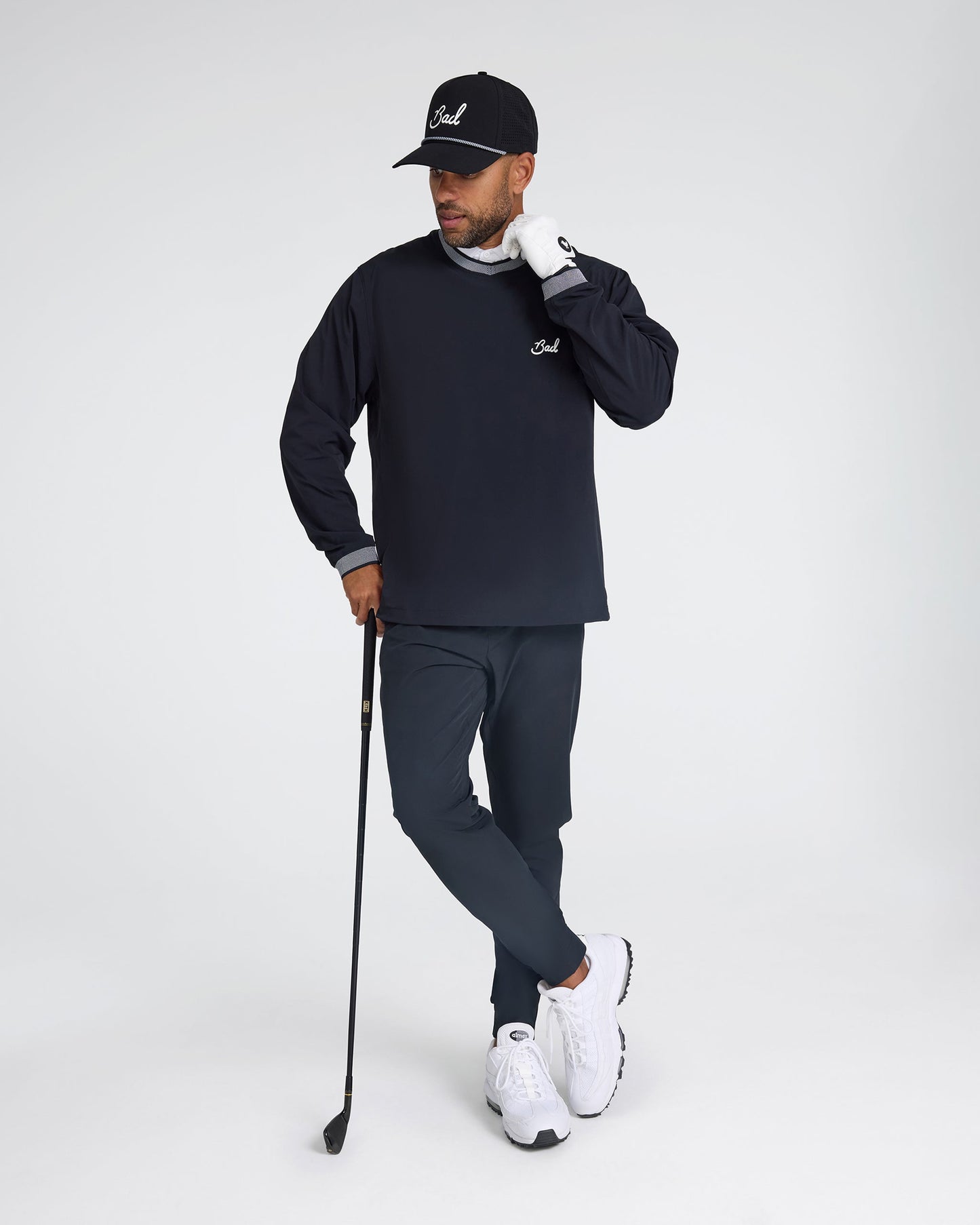 Bad Birdie Kinetic Wind Pullover - Black - Men's