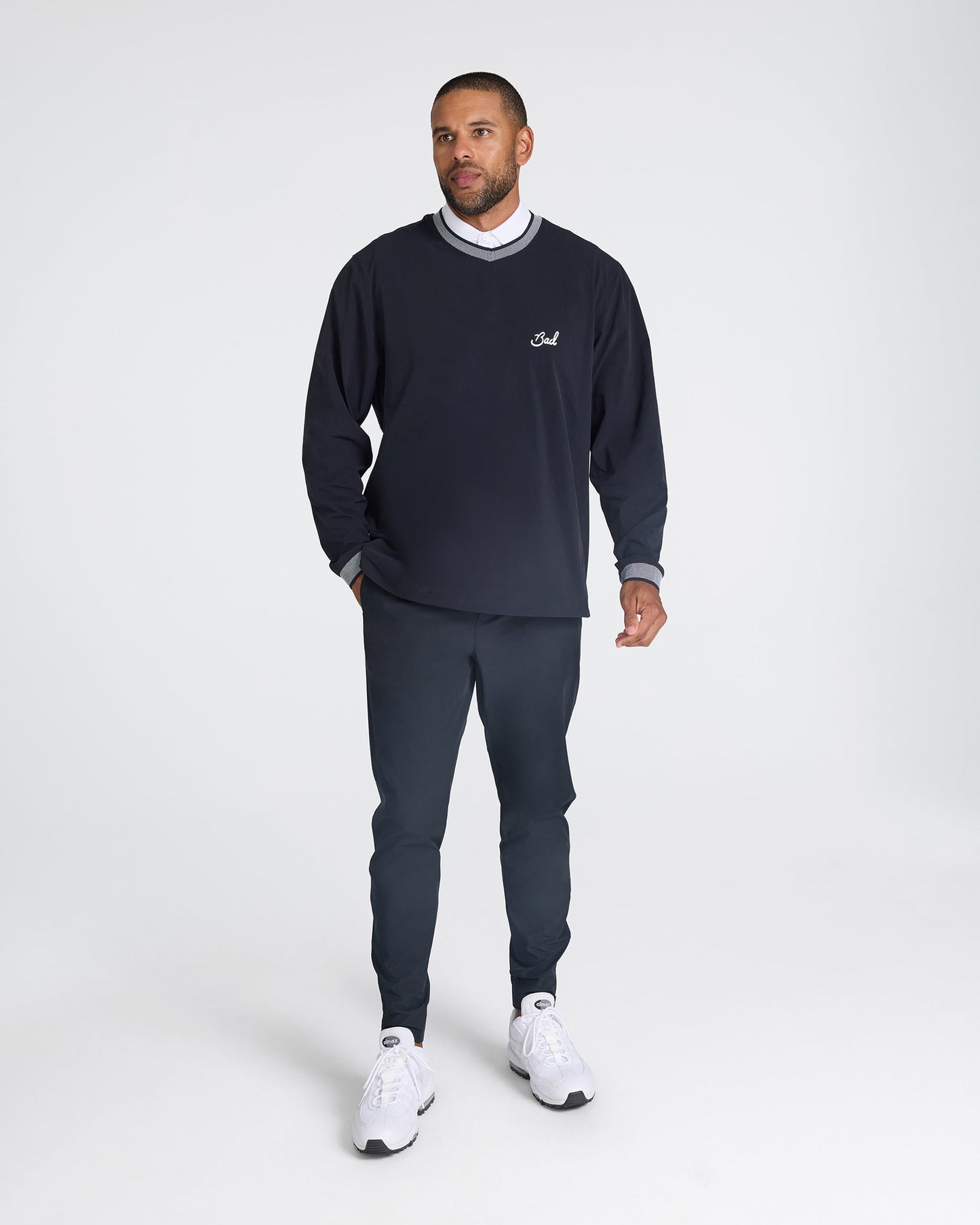 Bad Birdie Kinetic Wind Pullover - Black - Men's