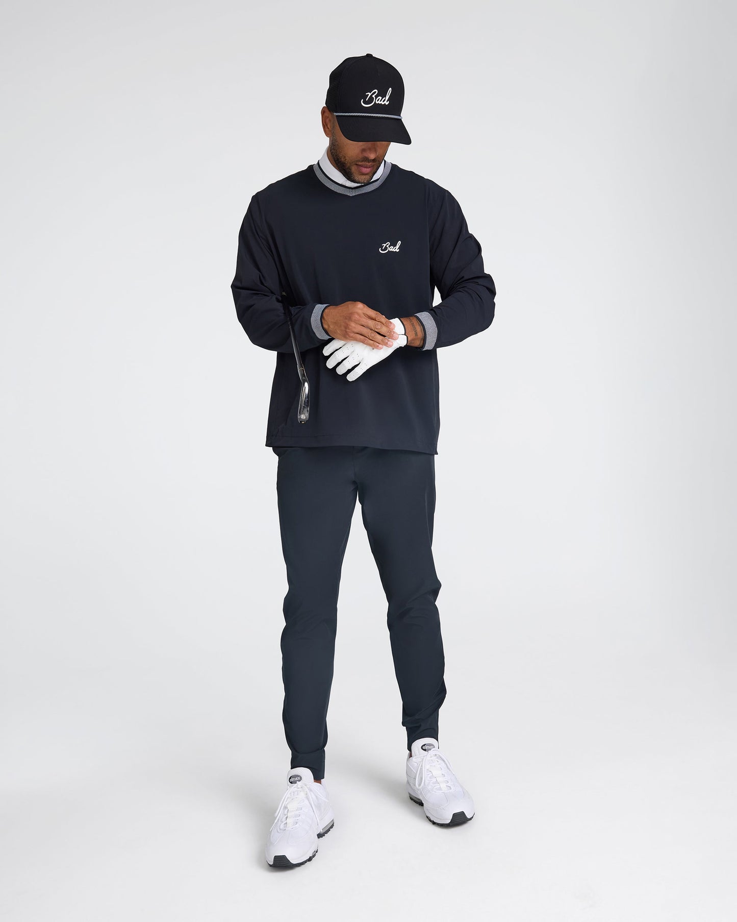Bad Birdie Kinetic Wind Pullover - Black - Men's