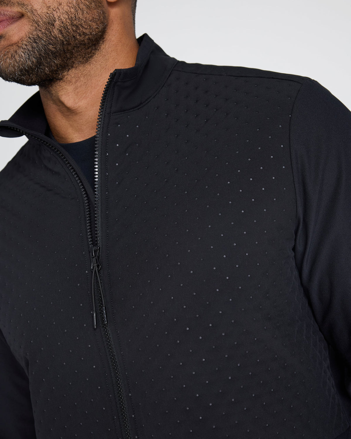 Bad Birdie Men's Hybrid Jacket - Black