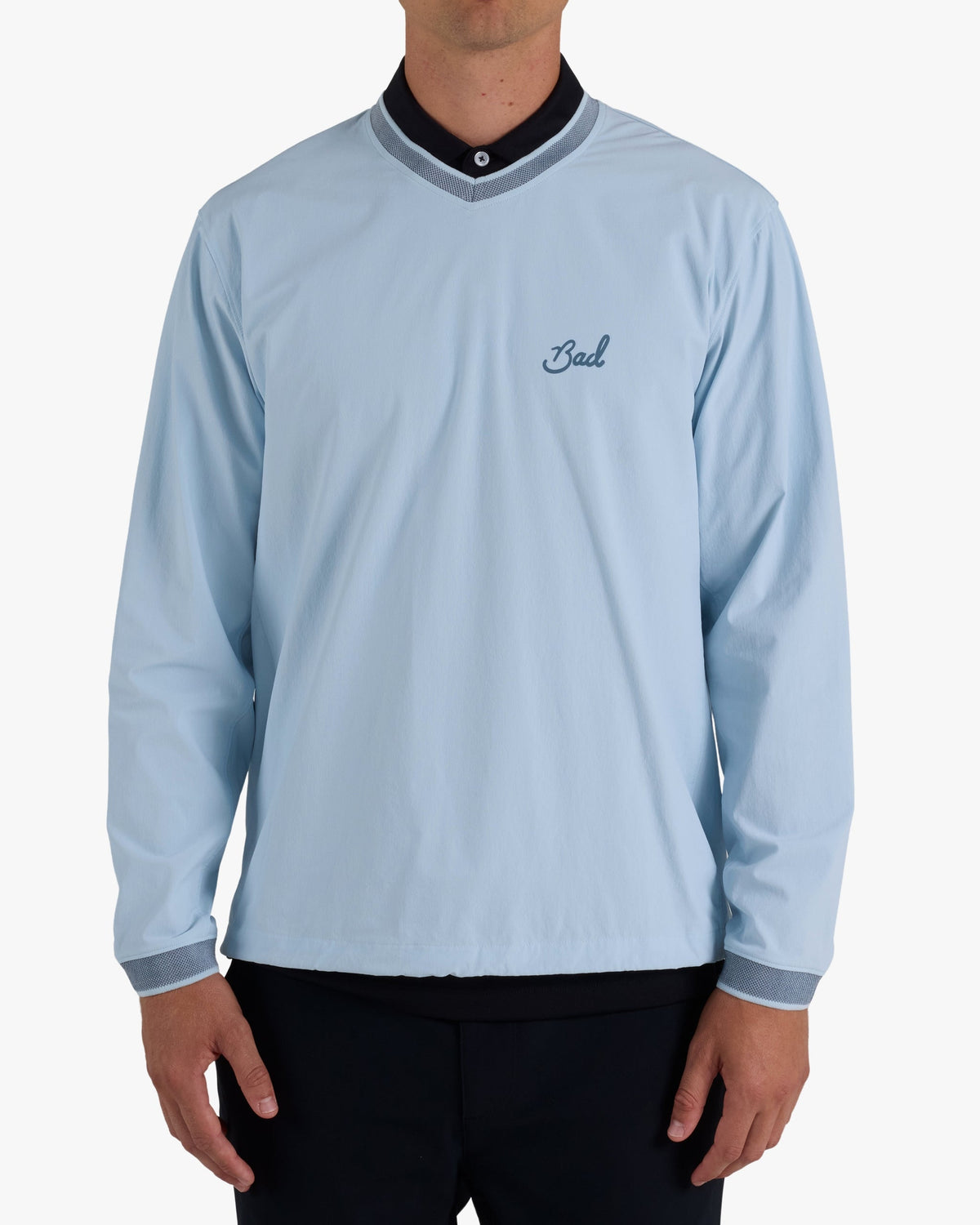 Bad Birdie Kinetic Wind Pullover - Baby Blue