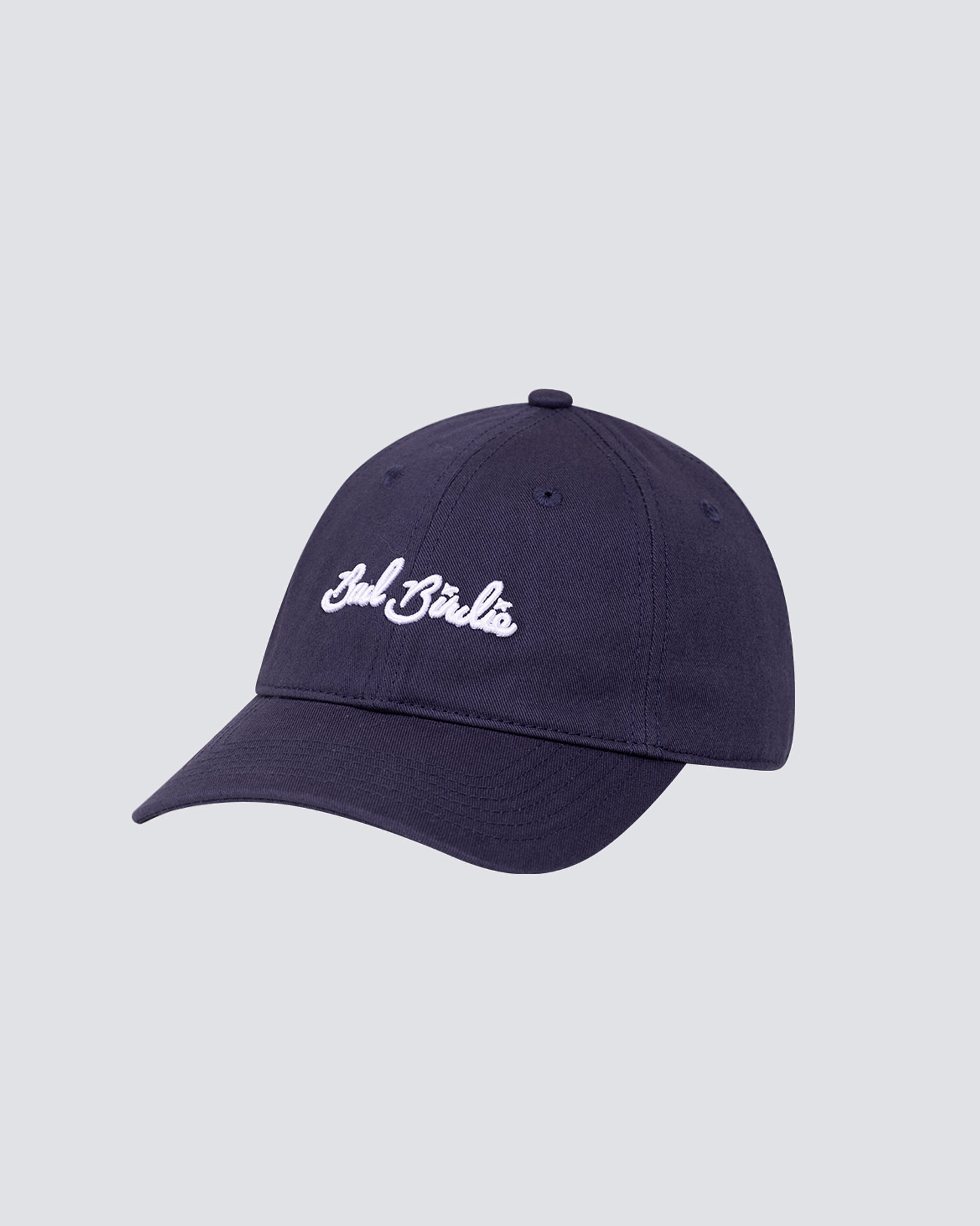 Bad Birdie Script Twill Dad Hat - Dark Navy