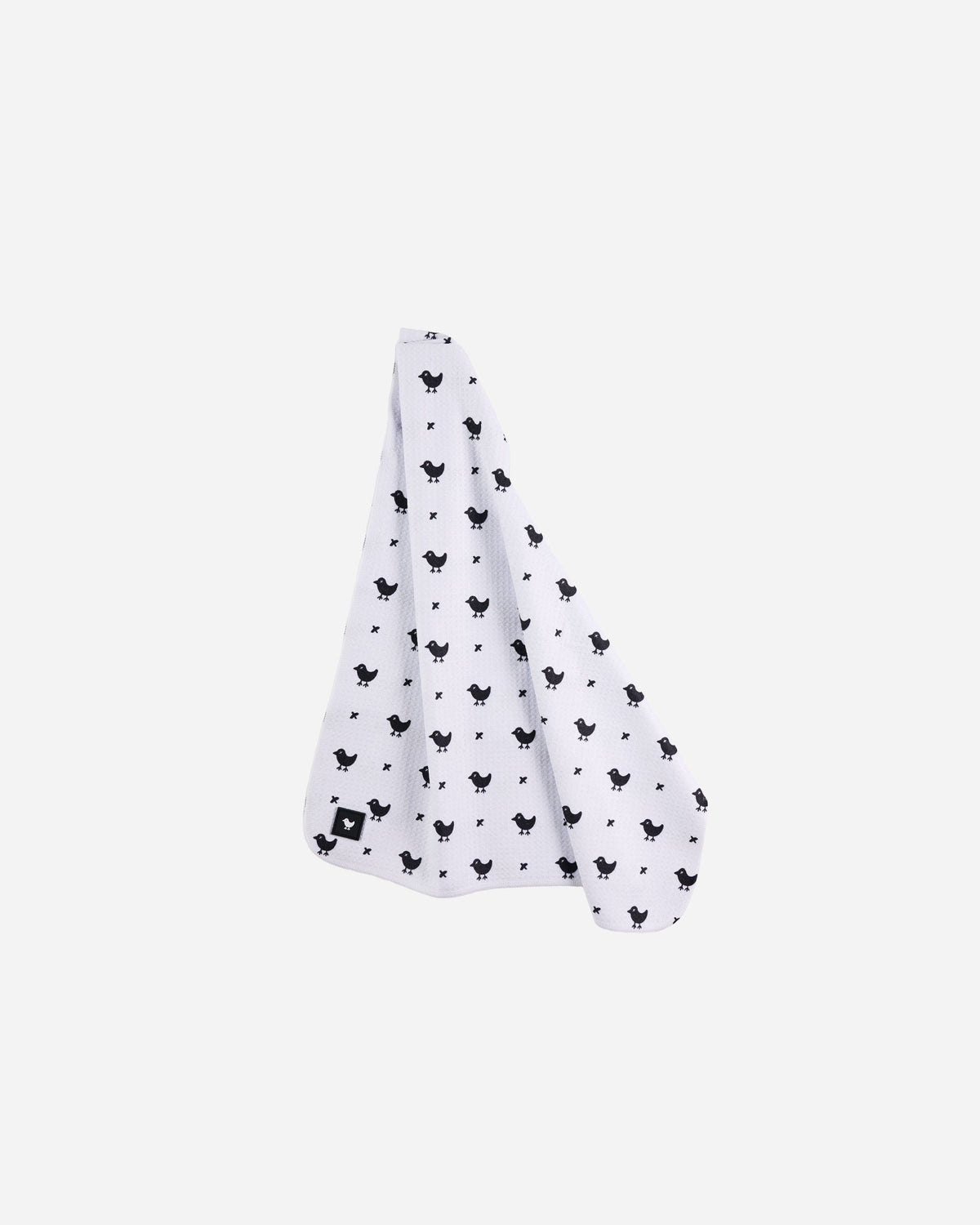 Bad Birdie Tossed Towel - White