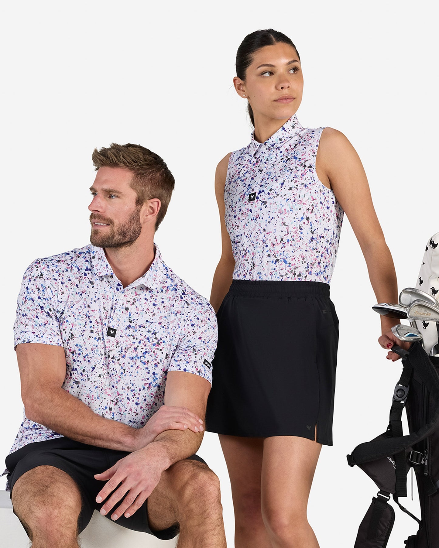 Bad Birdie Paint Splatter 3 - Sleeveless
