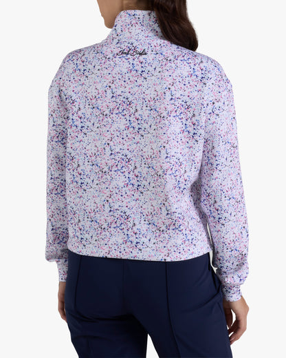 Bad Birdie At Ease Quarterzip - Paint Splatter 3