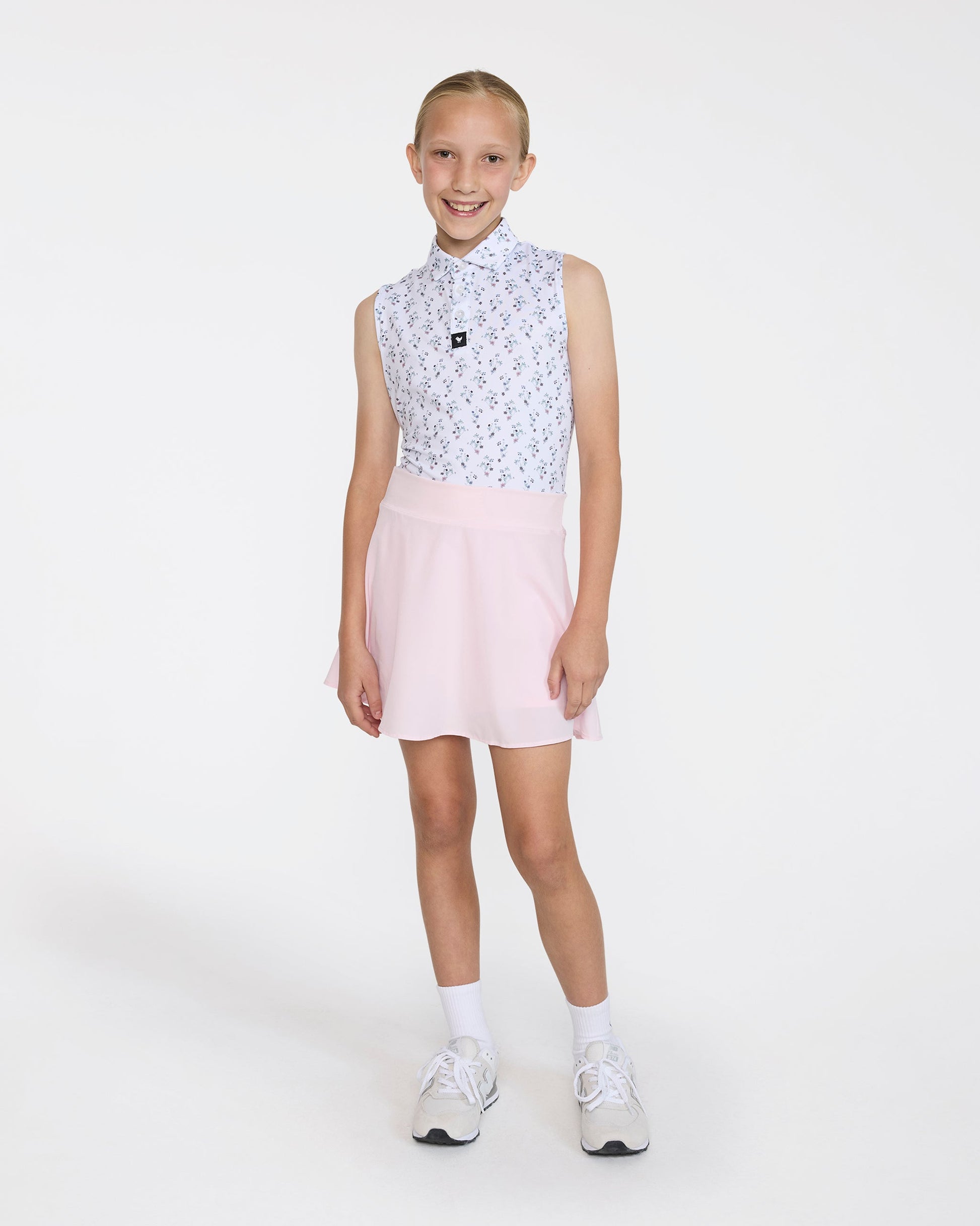 Bad Birdie Youth Exec Skort - Frosty Petal