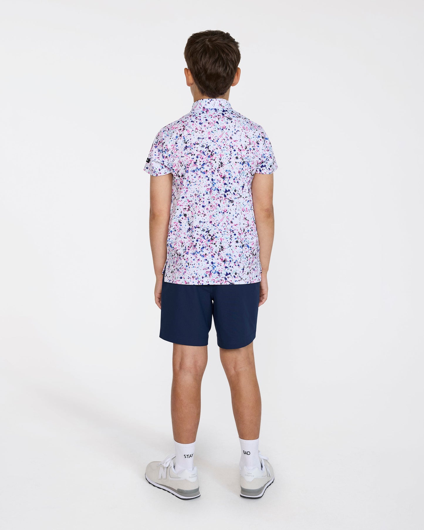 Bad Birdie Youth Golf Short - Dark Navy