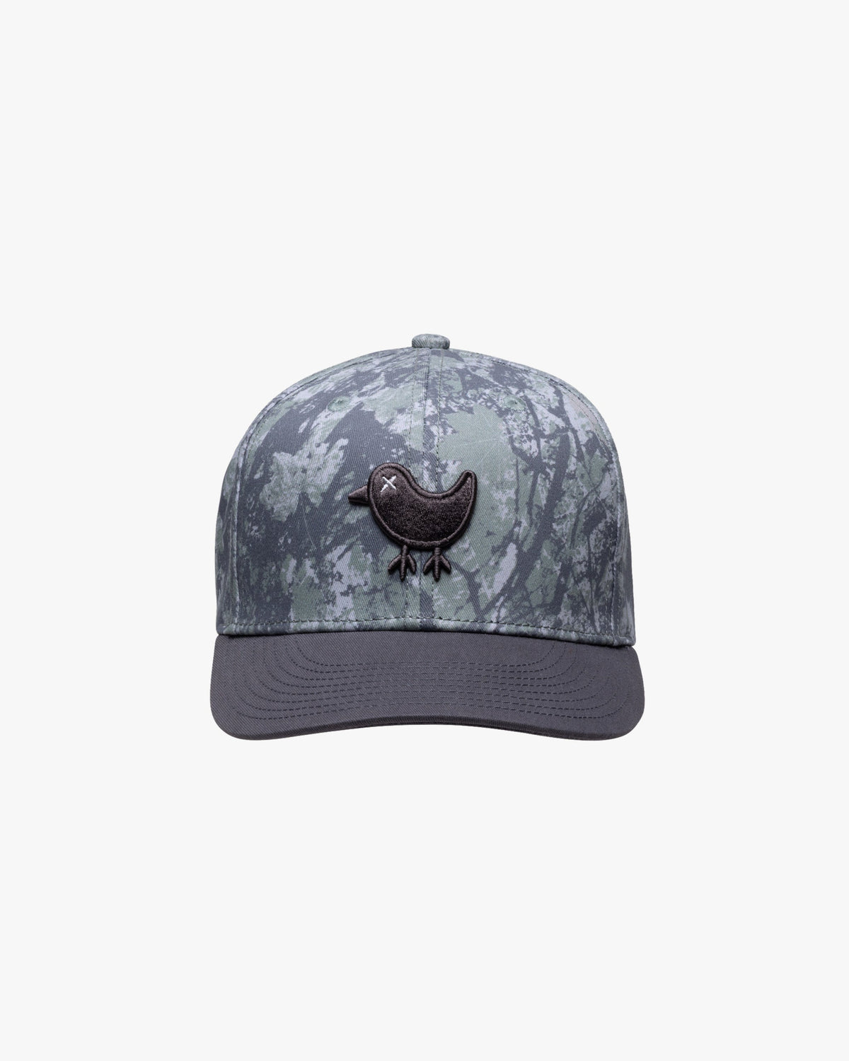 Bad Birdie Men's Twill Snapback - Stealth Mode Dark